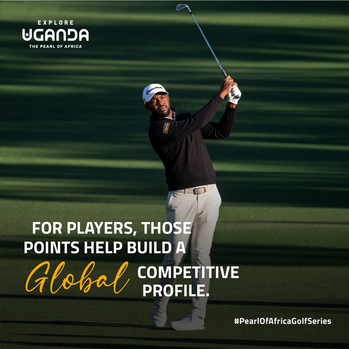 ExploreUganda's tweet photo. 𝗔 𝗴𝗿𝗲𝗮𝘁 𝗿𝗼𝘂𝗻𝗱 𝗶𝗻 𝗘𝗻𝘁𝗲𝗯𝗯𝗲 𝗶𝘀 𝗮𝗯𝗼𝘂𝘁 𝘁𝗼 𝗰𝗮𝗿𝗿𝘆 𝗮 𝗹𝗼𝘁 𝗺𝗼𝗿𝗲 𝘄𝗲𝗶𝗴𝗵𝘁.

For the first time in Uganda, professional golfers will compete in an 𝗢𝗳𝗳𝗶𝗰𝗶𝗮𝗹 𝗪𝗼𝗿𝗹𝗱 𝗚𝗼𝗹𝗳 𝗥𝗮𝗻𝗸𝗶𝗻𝗴 tournament, with every result contributing to the points that build their international standing.

This month, the @poagolfug brings that global opportunity in the country, making every round part of a much bigger game.

16–19 September | Entebbe Golf Club

#PearlOfAfricaGolfSeries | #ExploreUganda