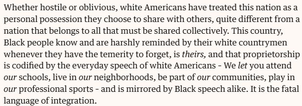 NFL_DougFarrar's tweet photo. Amazing article by @hbryant42 on what has made itself obvious in America in the 10 years since Colin Kaepernick took a knee. https://t.co/S6UZavIUy3 https://t.co/N6ILcSjvhs