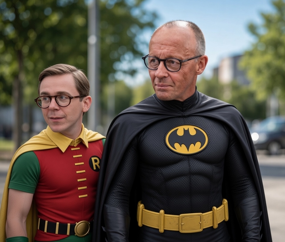 Leierkastenman3's tweet photo. @blumenwieseines Robin ist irritiert.
#Badman https://t.co/a2EEkL33Jk