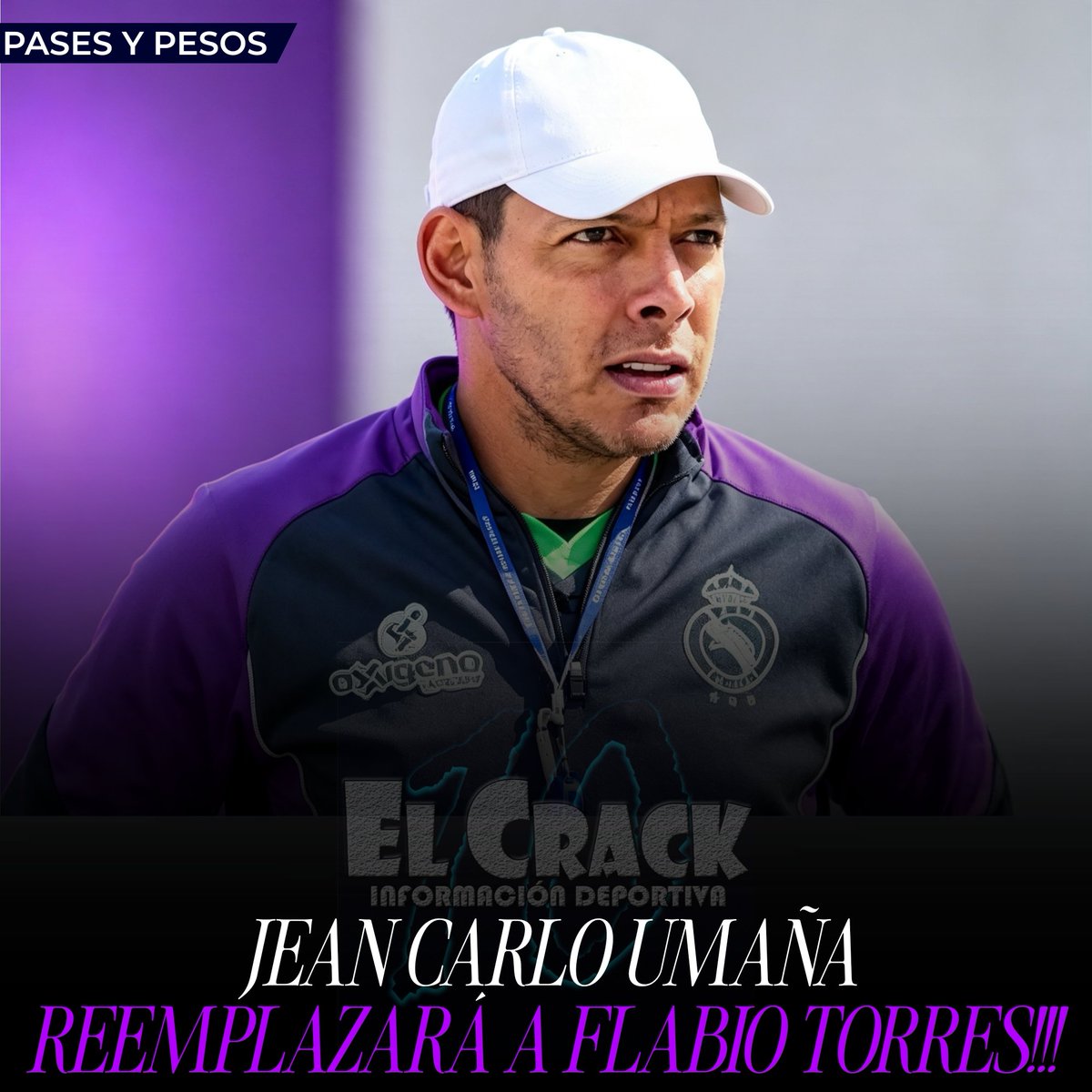KinioCrack's tweet photo. #PasesyPesos | Jean Carlo Umaña reemplazará a Flabio Torres en Real Potosí!!!
Torres decidió no renovar su contrato con Real Potosí y volver a su país. Umaña, que recientemente fue cesado en Aurora, ocupará su lugar.
#FutbolBoliviano
#RealPotosi
#ElCrack https://t.co/W9OuJmAURN