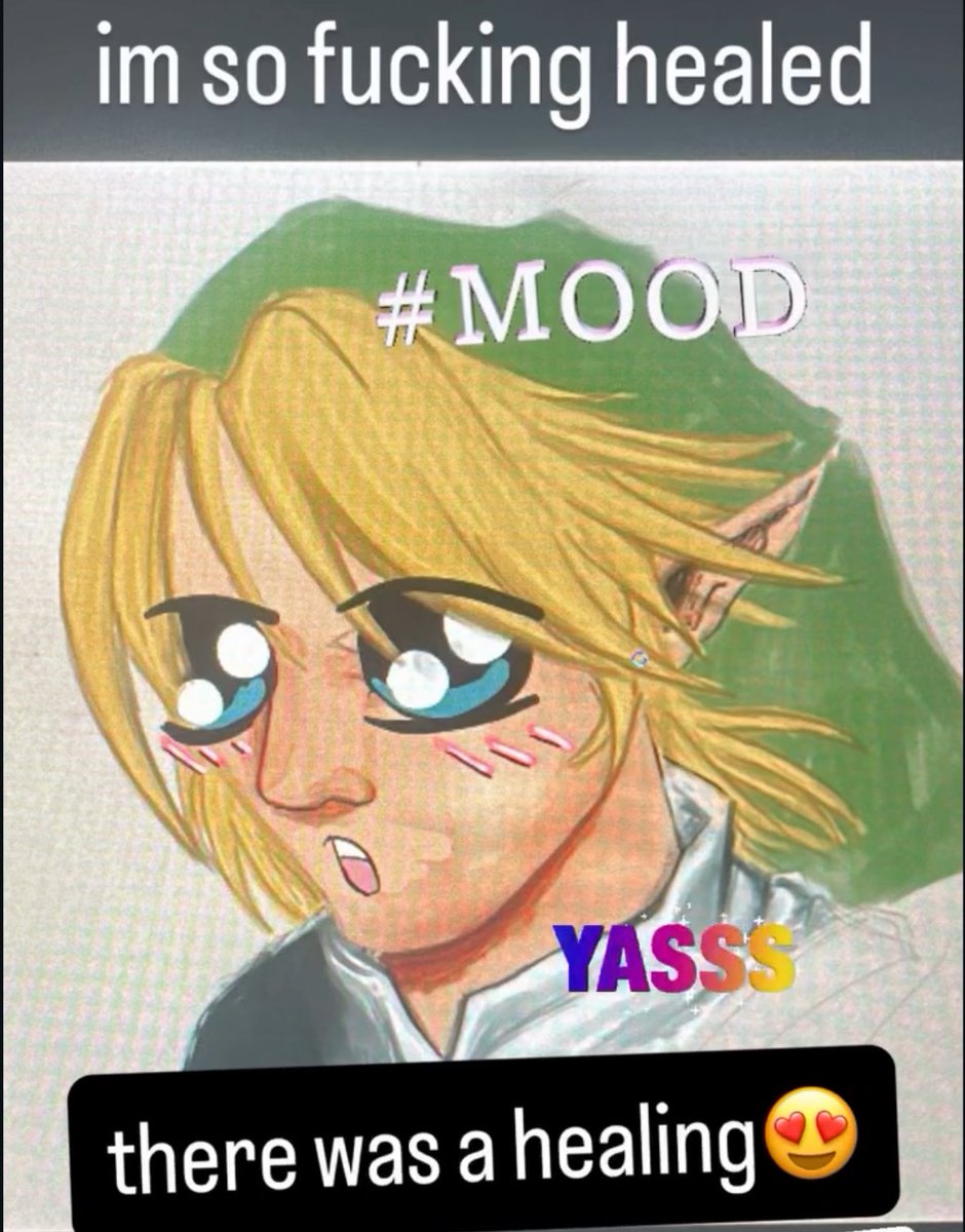 doctrinaaaa's tweet photo. he so fucking healed.
#link #twilightprincess https://t.co/5l33zdrkwB