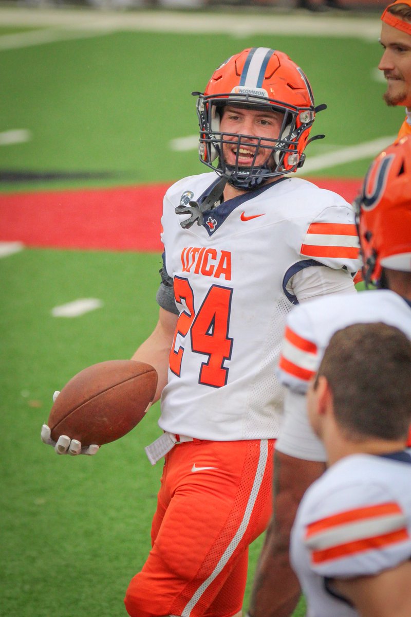 Utica_Football's tweet photo. 4 Days Until Kickoff ⌛️

Next Up,

2025 All-American S Eli Douglas holds the program record with 4 Pick 6’s. The Safety made plays in all 4 seasons of his career. Douglas is also the all time leader in Interception return yards, returning INTs for 78 &amp; 85 yards in ‘24 &amp; ‘25 https://t.co/iUMVxdE4uL
