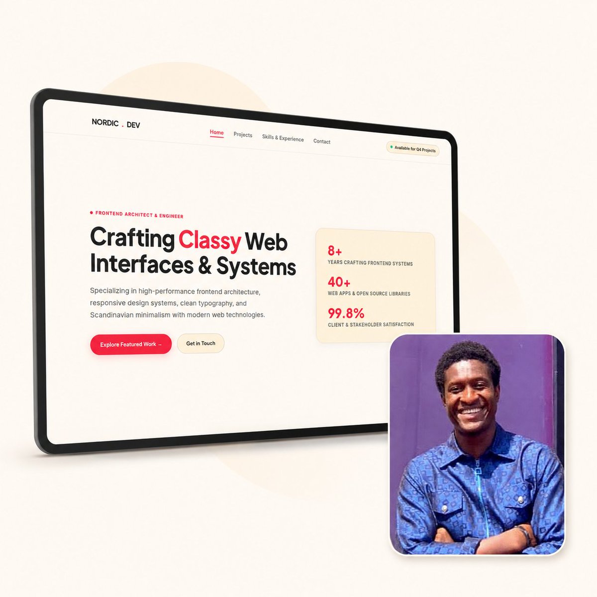 Atopwebtech's tweet photo. Build and launch your portfolio website with AXON.

In this hands-on codelab, Gideon Usani walks through how to build and launch a personal portfolio website using AXON  

https://t.co/ijV8rxyDXI 

#AXON #AtopWebTechnologies #SpecDrivenDevelopment #AICoding https://t.co/cNEmsyPt9N