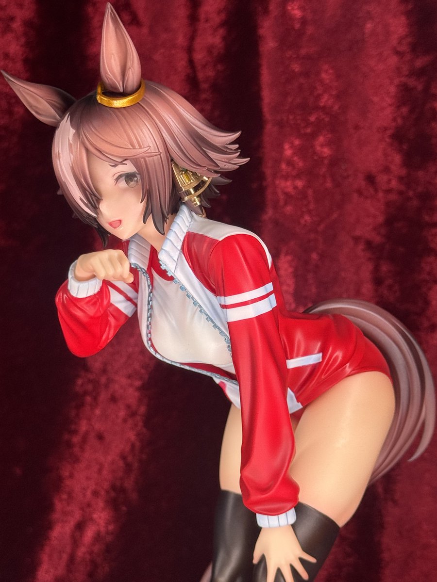 ona_bunbun's tweet photo. 原型Epic Works様@Epic__Works 
ウオッカ完成しました
スタイルの良さと筋肉の造形が素晴らしい
塗り分けも少ないので今後出る体操服シリーズはオススメです
#ウマ娘 https://t.co/Sudo7wjE5I