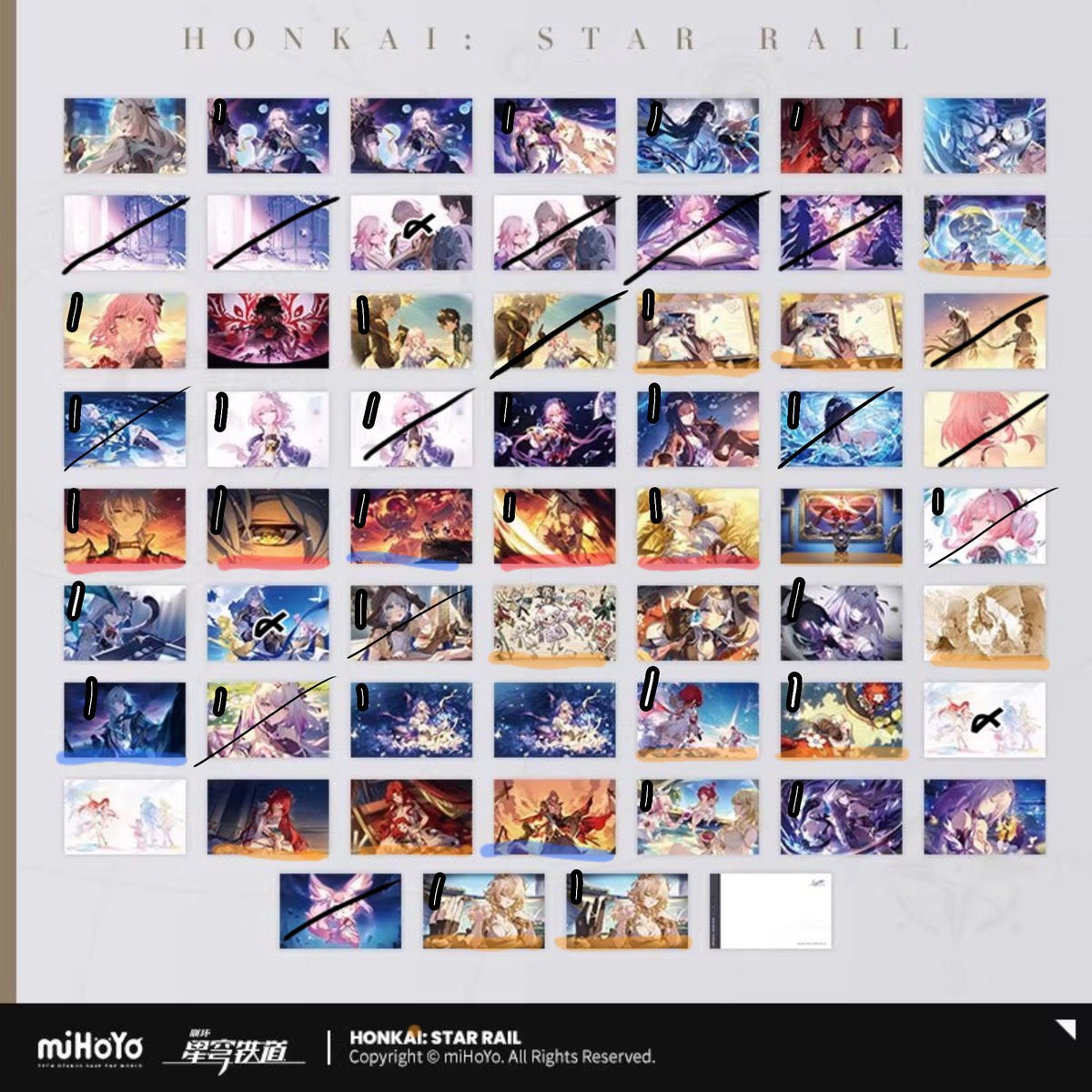 xx0lol's tweet photo. 交換 譲渡 買取
崩壊スターレイル スタレ 君との思い出 ポスカ ポストカード 

求1枚40円or2枚目

渡 画像もの全て3枚目各2 4枚目各1

1部キャラ抱き合わせ まとめて引き取ってくれる方優先
PayPayorメルペイにてお譲り可能
リプに条件記載 https://t.co/PBHxktW0cz