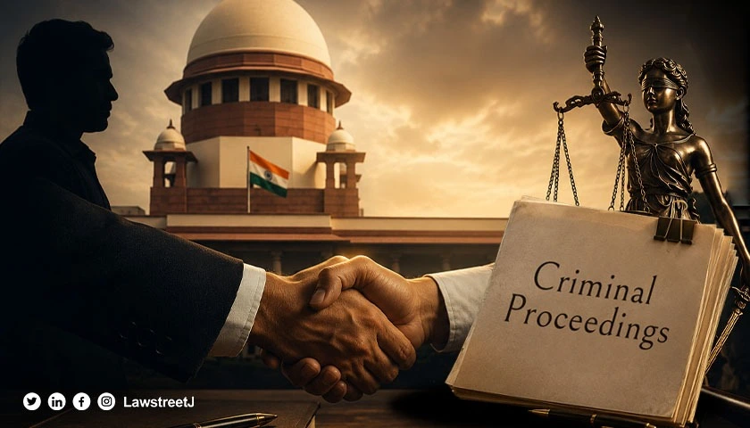 LawstreetJ's tweet photo. #SupremeCourt holds that #criminalproceedings can be quashed on settlement only with the actual victim, distinguishing victim from complainant or informant in #criminalcases.
Read full article here
https://t.co/qggNeBGkCC
@isaketsourav #CriminalLaw #VictimRights #IndianLaw https://t.co/ojabMA6vdE
