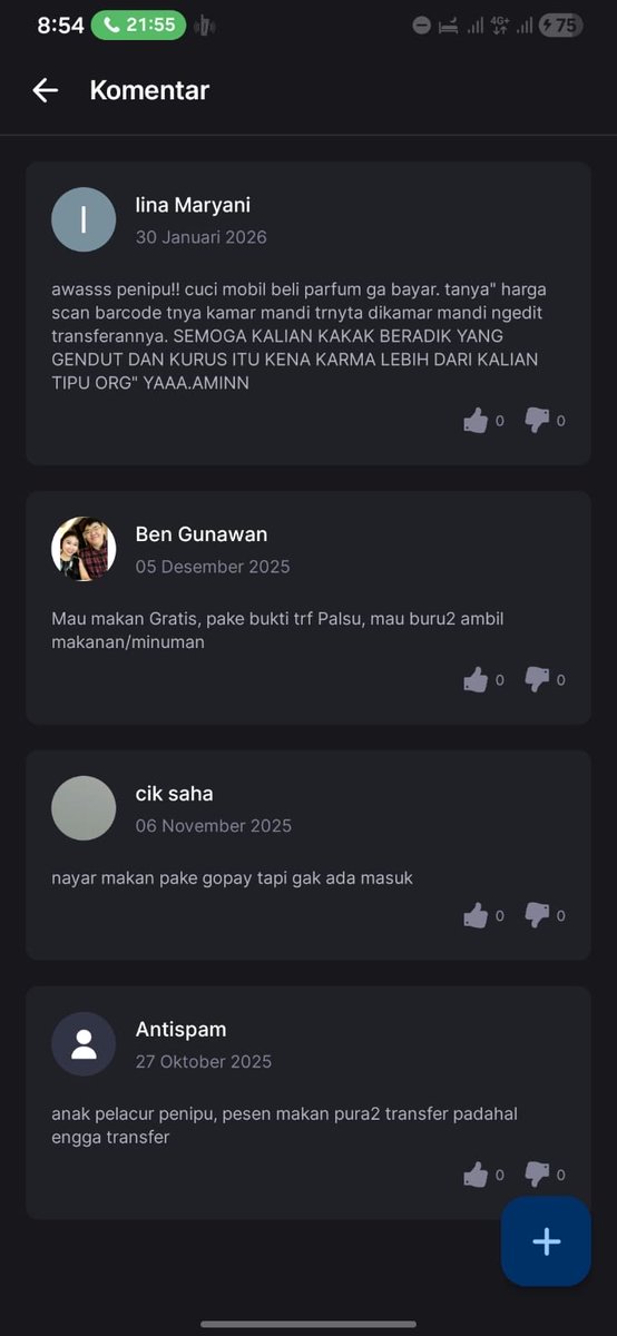 peepstues's tweet photo. Ada yang kenal orang ini? Tolong hati-hati ya.

Awalnya saya mengalami sendiri soal makan tapi nggak dibayar. Katanya sudah transfer dan bahkan menunjukkan bukti transfer, tapi setelah saya cek, uangnya ternyata nggak masuk. https://t.co/Syu4OmsJCL