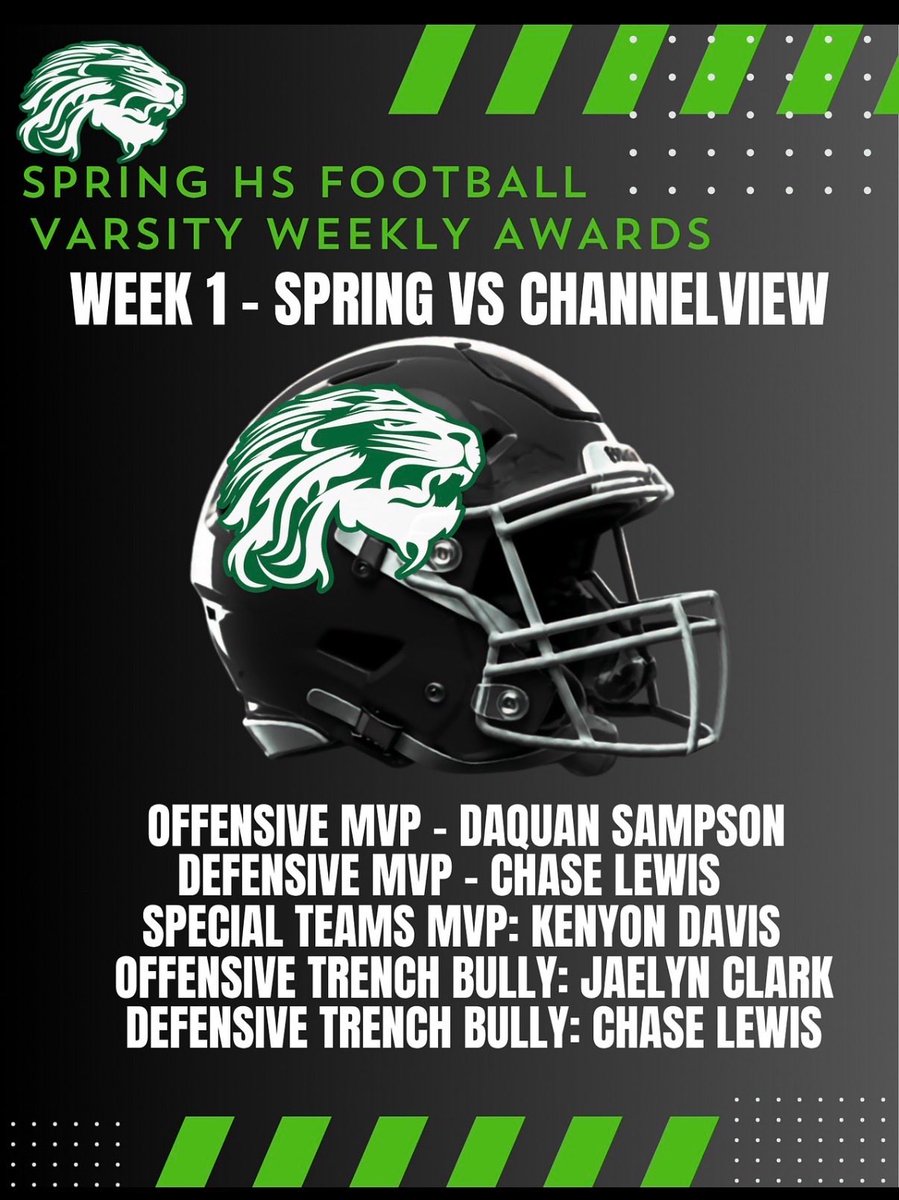 Daquansampson27's tweet photo. Blessed 🙏🏾@SpringFootball @CoachWhite88 @KaRonColemanSr https://t.co/ELXnSGqGWG