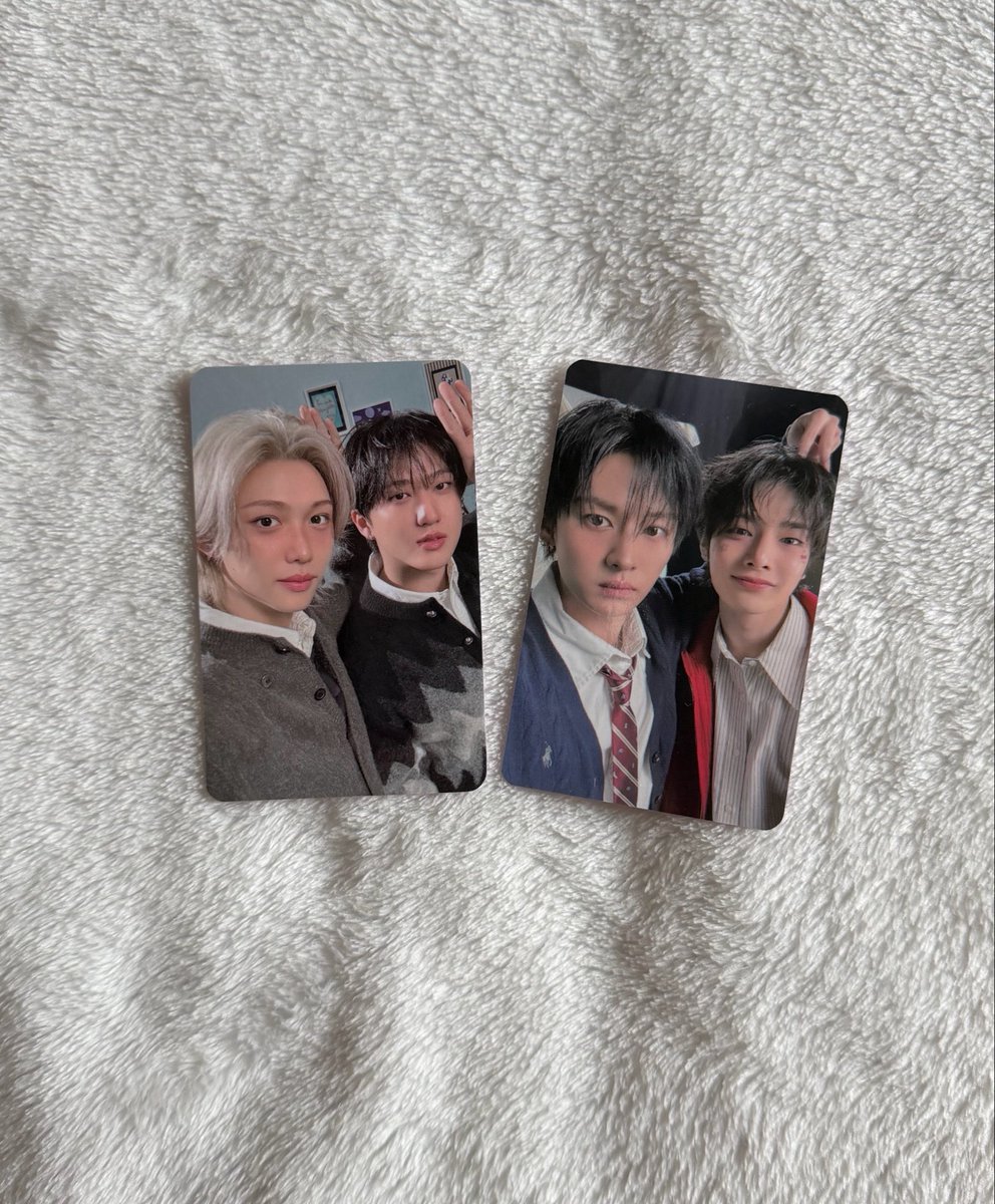 Bbokifreckles's tweet photo. Two of the cutest photocards ever 🥹💌 https://t.co/CcA9NiNFSm