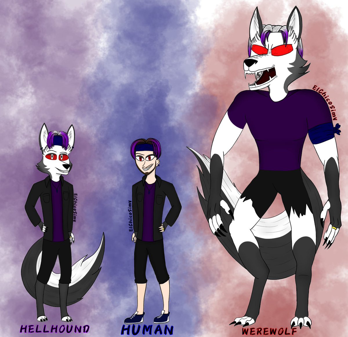 ChiquitoSimy_03's tweet photo. -Hellhound, Human, Werewolf-
3 forms, one HellBorn 🐺
#digitaldrawing #OC #HelluvaBoss #HelluvaBossOC https://t.co/1u3uLaBLOk