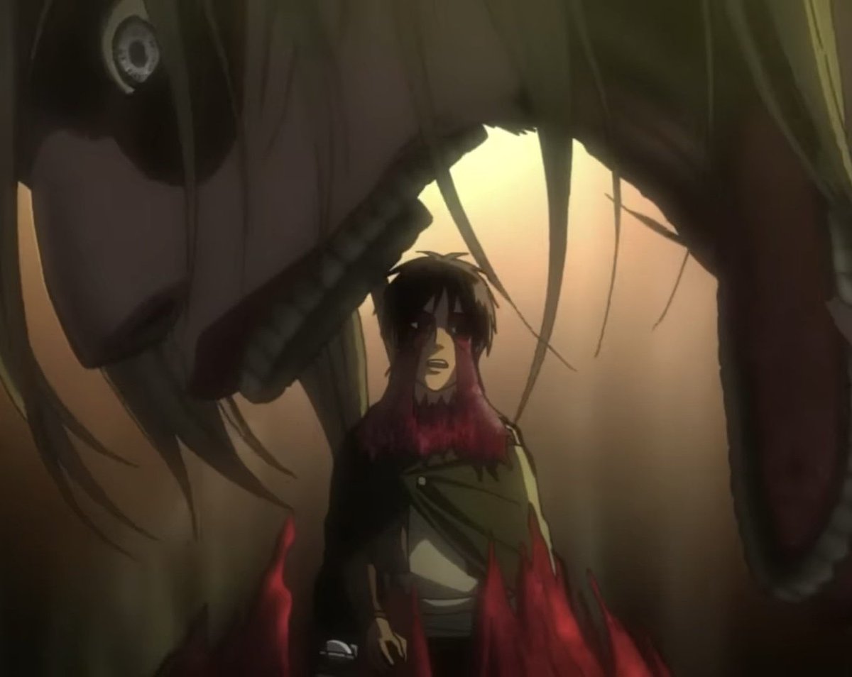 mikasababymama_'s tweet photo. Eren really spent 3 seasons being a damsel in distress😭 like being a princess was his full-time job https://t.co/rziLjRkysT