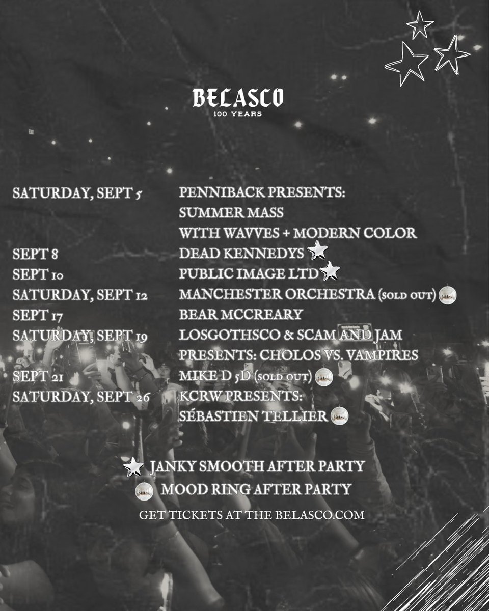 BelascoLA's tweet photo. SEPTEMBER at The Belasco! 🔒

🎟️🔗 https://t.co/JWJD8VkOIU
AFTER PARTIES: https://t.co/rgBGCbx2or https://t.co/6L76kr3w1Z