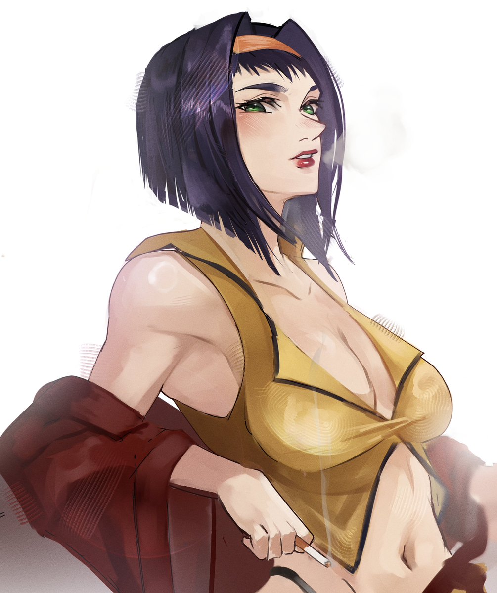 Shiszukaa's tweet photo. Faye Valentine #cowboybebop https://t.co/aBgSdfFg71