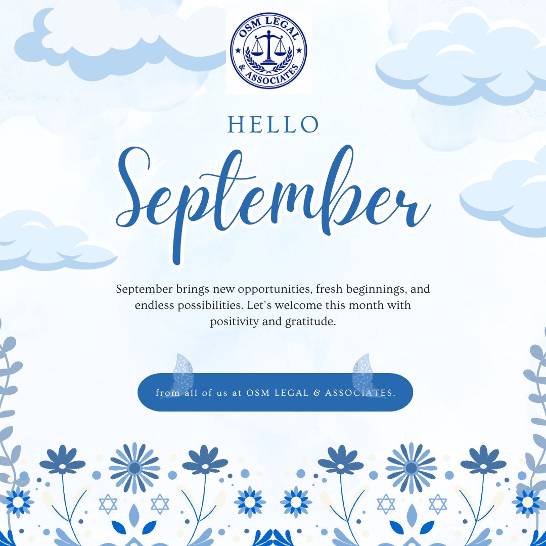 OSM_LEGAL's tweet photo. Happy New Month to you from all of us @OSM_LEGAL 

#happynewmonth
#september 
#lawyerlife https://t.co/rohQtgAgiq