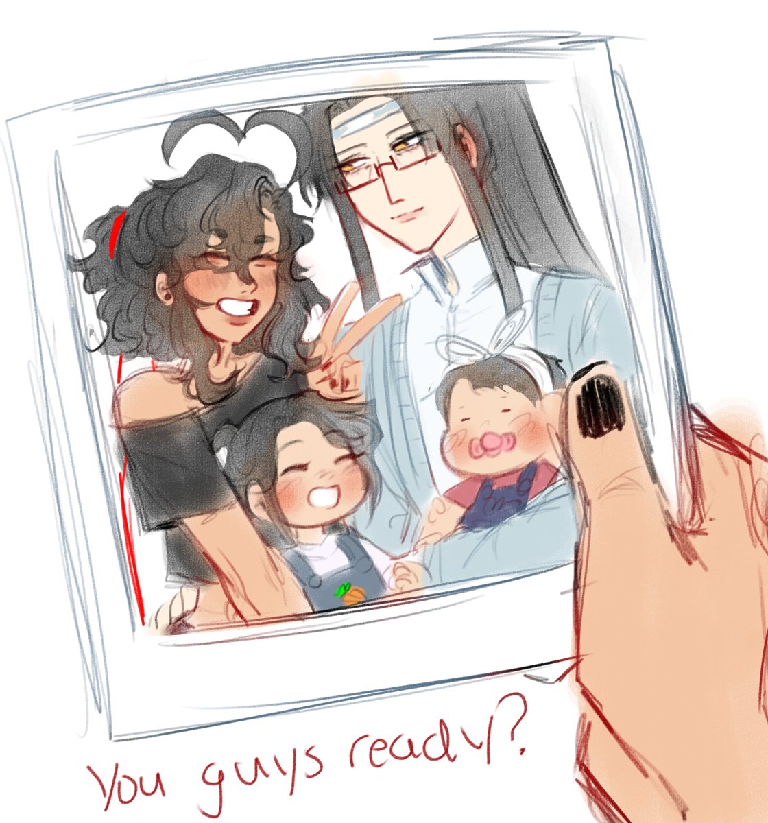 NeutralArtist's tweet photo. Today I introduce a new era with the wangxian family!
A-yuan is 11 and A-xin 6!

#MDZS #WangXian https://t.co/5JzhalKa7j
