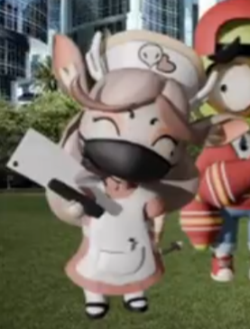 SPINNETTEREAL's tweet photo. how i feel sneakin thru discrd to find pics of my comfort chararacter (i found fanart of her too) https://t.co/ywtWdlDlBg