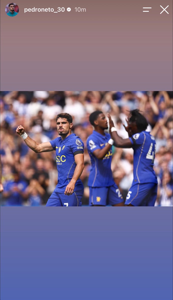 ChelseaInPhotos's tweet photo. Pedro Neto on IG 💙 https://t.co/AkuOuzhf3Q