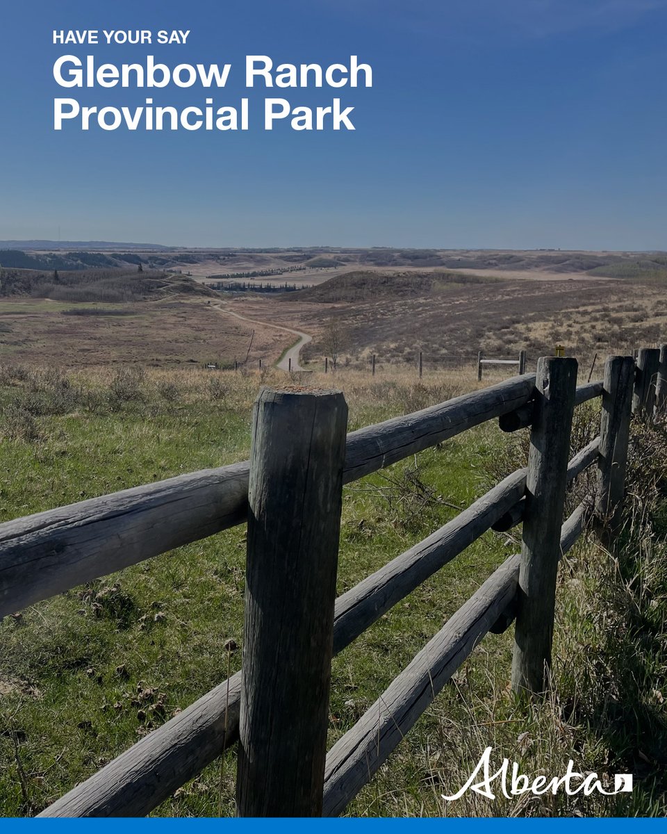 ABForestryParks's tweet photo. Have your say on the future of Glenbow Ranch Provincial Park, located just west of Calgary.

Albertans are invited to provide feedback that will help inform the park's management plan, guiding conservation, recreation and future development priorities.

https://t.co/WPjztldQU8 https://t.co/hkE0HvBHZ0