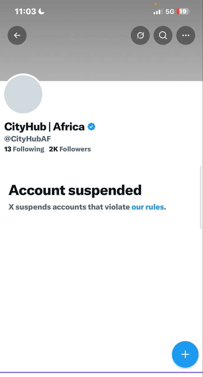 DaBozzzzzzz's tweet photo. Woke up today to find out CityHubAF Account was suspended.

I felt devastated… few days to Lagos Web3 Hangout we lost our x account💔

Please if you’re seeing this kindly give @CityHubAfrica a follow.

This is our new account.

Your rts and follow will really go a long way.🙏🏾❤️ https://t.co/aWtTWKNu9a