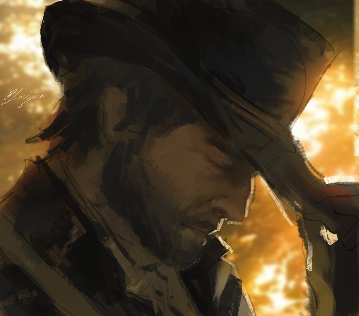 Locky0001's tweet photo. 30 minute Arthur sketch
#rdr2 https://t.co/IHXzwziLBz