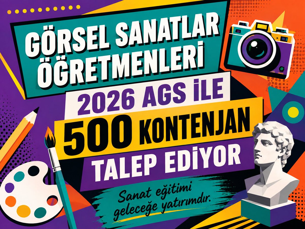snt228's tweet photo. @Edanuuuuurr @RTErdogan @Yusuf__Tekin @oktay_saral @dbdevletbahceli @edipuzen @cuneytiltus @tcmeb Sanat eğitimi çocuklara hazır kalıplar sunmaz kendi bakışlarını oluşturmaları için alan açar 2026 AGS kapsamında Görsel Sanatlar için en az 500 kontenjan ayrılmasını talep ediyoruz @RTErdogan @Yusuf__Tekin @oktay_saral @dbdevletbahceli #AGSgörselsanatlaradilatama https://t.co/HXfUjZevHy