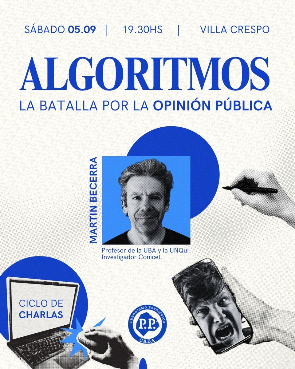 martututututuu's tweet photo. CHE este sábado a las 19hs va a estar @aracalacana en monstera hablando sobre cómo los algoritmos modean la construcción del sentido común. 
VENGAN https://t.co/6OjzAMrbp7 https://t.co/THnZycpTS6