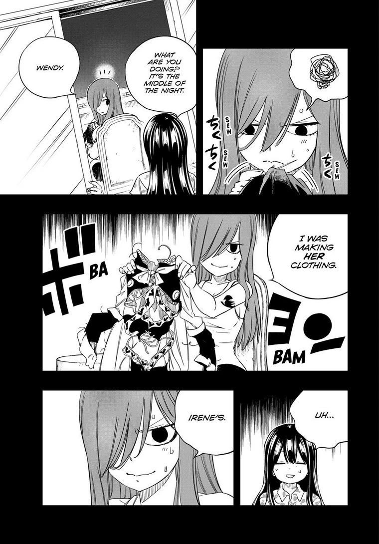 eraciou's tweet photo. ERZA IS SO CUTE TRYING TO SEW IRENE’S CLOTHING AND SHE IS SO BAD AT IT
OMG IRENE KNOWS ABOUT IT OKAY IM QUITE SATISFIED
SHE KNOWS HER DAUGHTER REMEMBERS AND ACKNOWLEDGES HER AS HER MOM https://t.co/aSvbqfZZnv