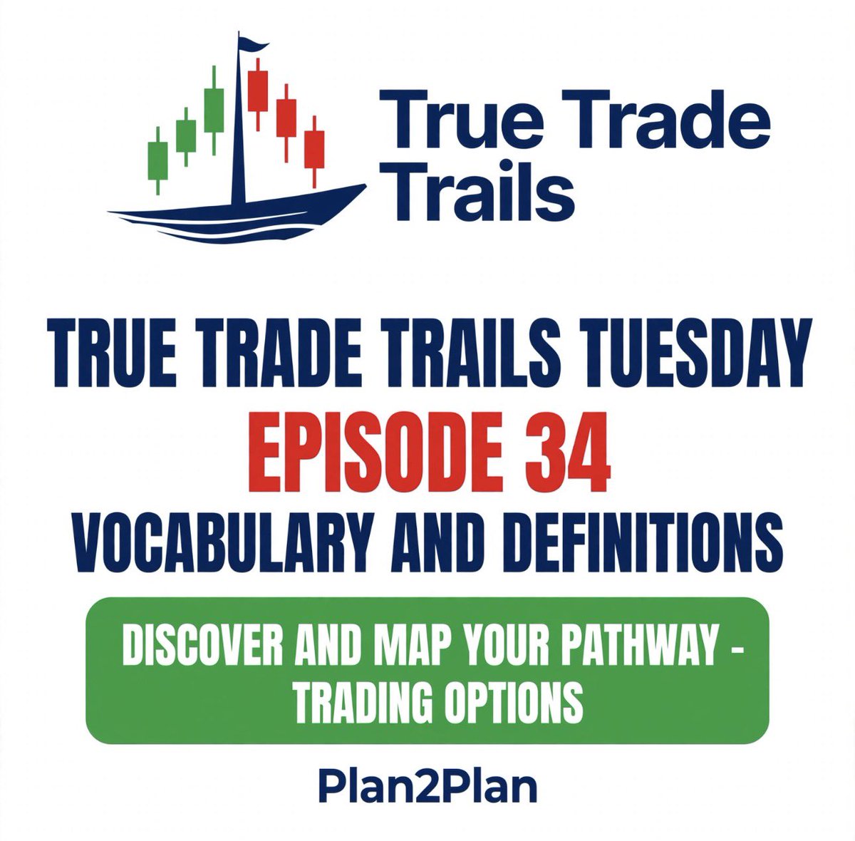 truetradetrails's tweet photo. TRUE TRADE TRAILS TUESDAY EP34
Vocabulary &amp; Definitions: Trading Options

Discover and map your pathway before premium.

1) Options = right, not obligation
2) Strike = where you act
3) Expiry = pathway deadline  
4) Premium = price of the map

#Plan2Plan #TradingOptions https://t.co/DrXDOokir3