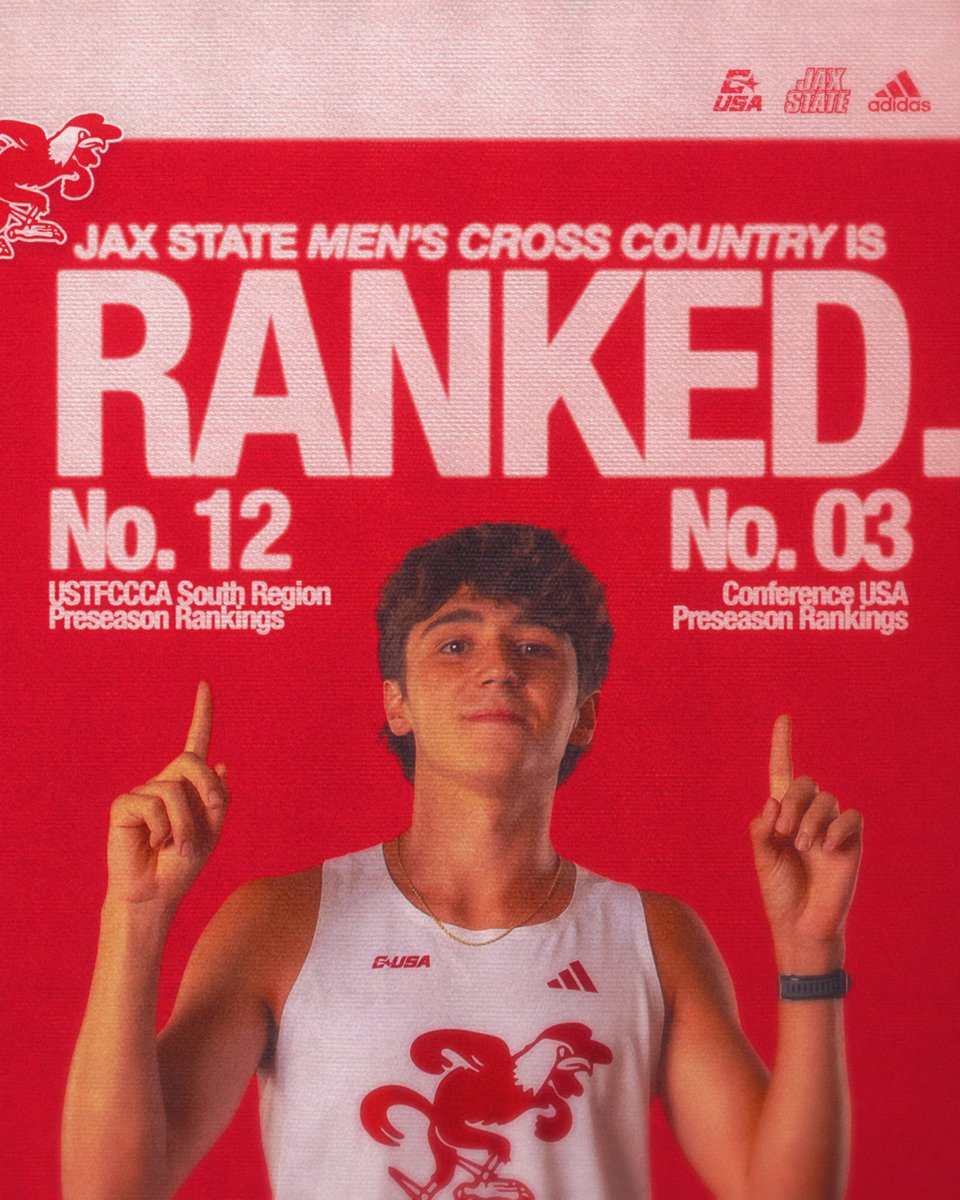 JaxStateXCTF's tweet photo. Standard is set.

#StayCocky🐔| #FearTheBeak👌| #Tracksonville🏡 https://t.co/vu6nrAE19Z