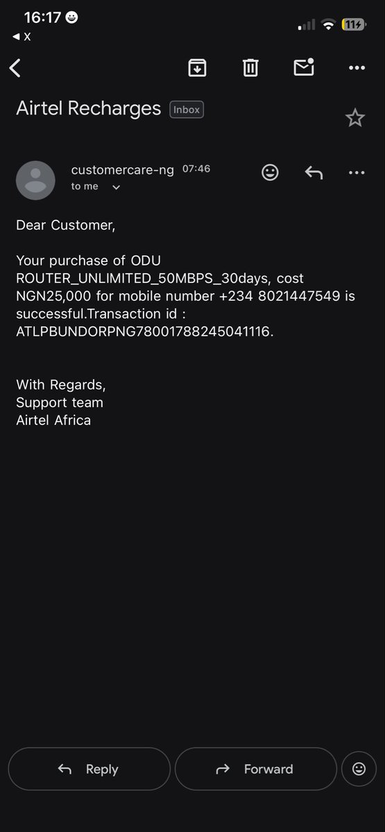 tottiAfc's tweet photo. Be like na ment @AirtelNigeria https://t.co/5jHlv5yCYO