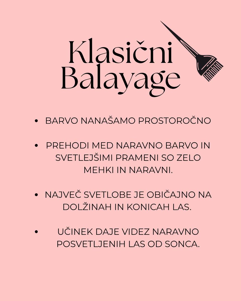 assoonn's tweet photo. Preden si narediš balayage, preberi 
Balayage ni le ena tehnika. Klasični, reverse balayage, foilayage, shatush ali airtouch – vsaka ustvari drugačen efekt. Katera tehnika je prava zate? Pri Tamara Team najdemo popolno zate. https://t.co/50aVmezMmw