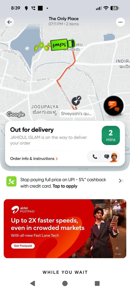 souradeeps22107's tweet photo. @SwiggyCares @SwiggyCares @Swiggy thanks to your great hiring initiatives, had to cancel the order..you should review your delivery partner hiring. There is no charge in the vehicle and still he took the order..wow
#harrassment https://t.co/WA3XpThZBU