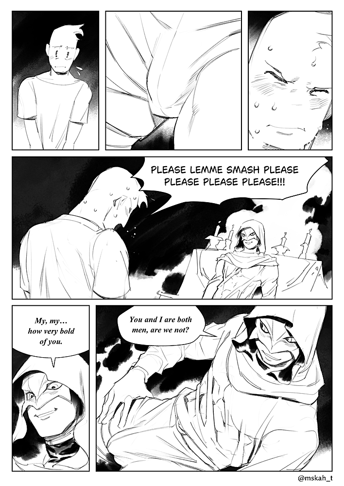 mskah_t's tweet photo. Short Comic.
I’ve passed your words on to him. Is there anything else you’d like to say to him? https://t.co/8sSBTal9pI