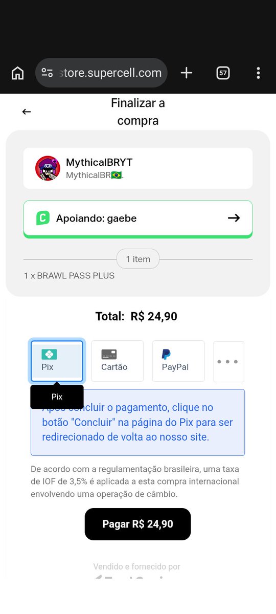 SsjGodD206's tweet photo. Aproveitar que a Supercell abaixou o preço dos Passes e já garanti o meu com o Código @GaebeBS :)
Apenas peço que coloque o Dynamike no Tier abaixo do F na próxima Tier List pq adoro ver fã do Pulinho chorando nos Comentários. https://t.co/htEyEuOfiv