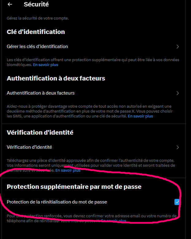 seblatombe's tweet photo. 🚨 Des hackers lancent actuellement des demandes de réinitialisation de mot de passe sur des millions de comptes X. 

Pour vous protéger : Paramètres > Sécurité > activez « Protection de la réinitialisation du mot de passe ». https://t.co/23K5TtrJ8m