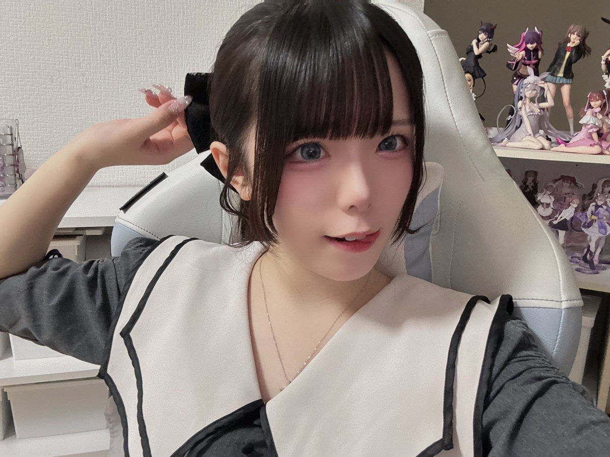cs_ayachamu's tweet photo. めずらしポニーテール（՞>⩊<՞）♡ https://t.co/GyQsY5H7kK