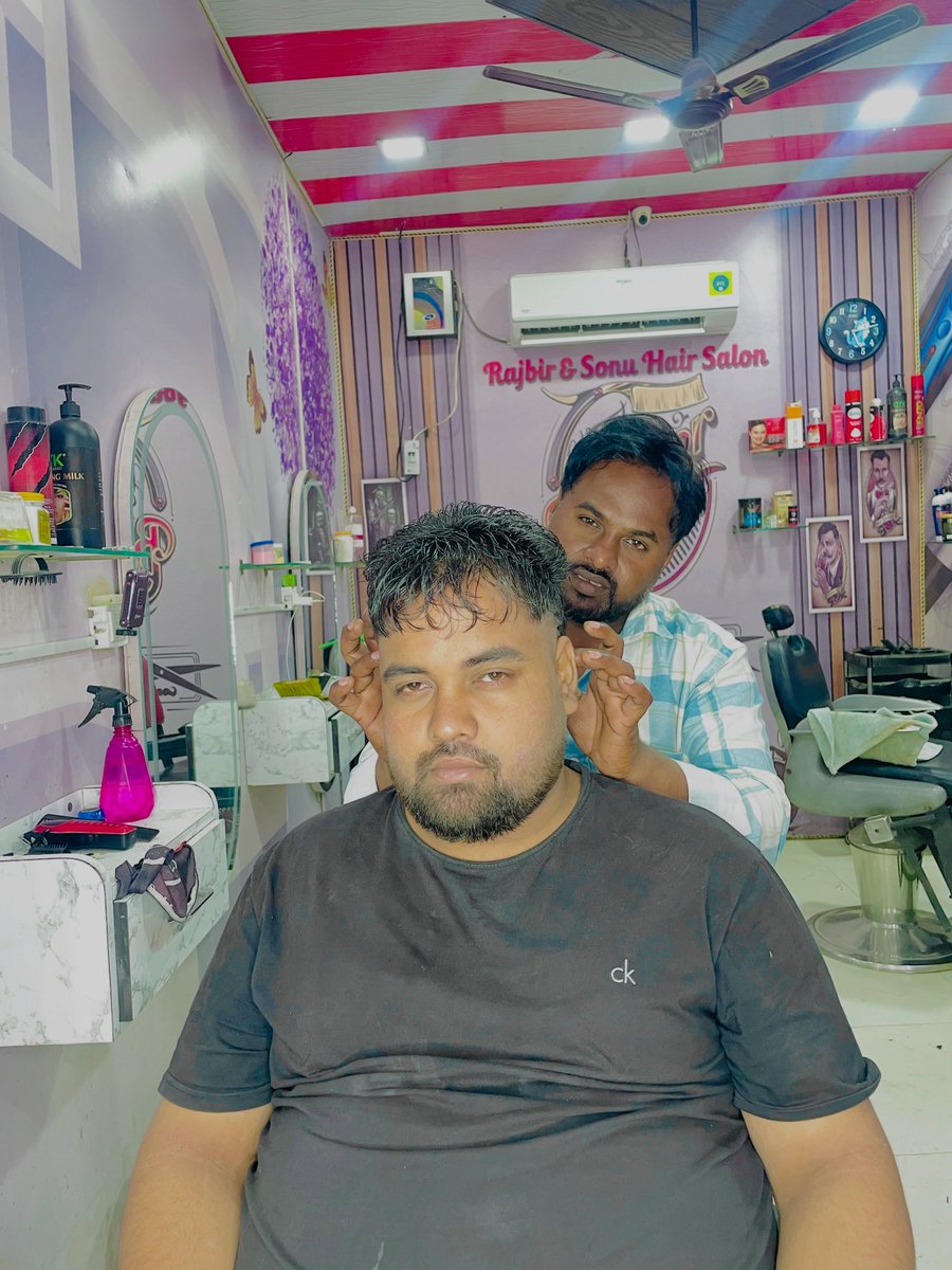 ninini1's tweet photo. RajBir Hair Salon @ishumalik177 https://t.co/f46fvAWdxX