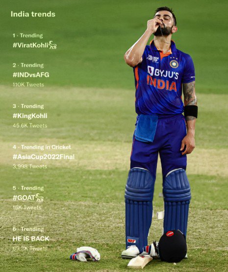 ej_memezz__'s tweet photo. Finally, in a few days, we get to see Virat Kohli comeback tweets trending all over social media 😭❤️

September brings so many emotions and good memories 🥺🫶🏼 https://t.co/lWVhAS2ita