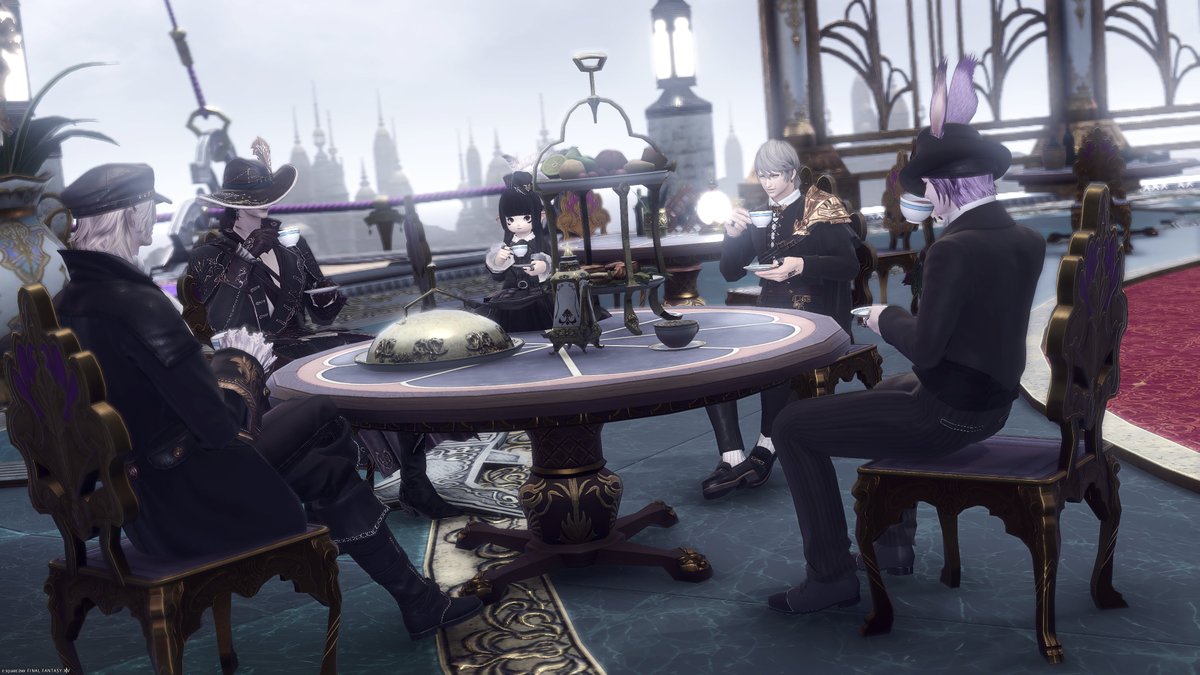 poetic__rust's tweet photo. 優雅なティータイム
#FF14Nocturnal https://t.co/uhHAacrSnY