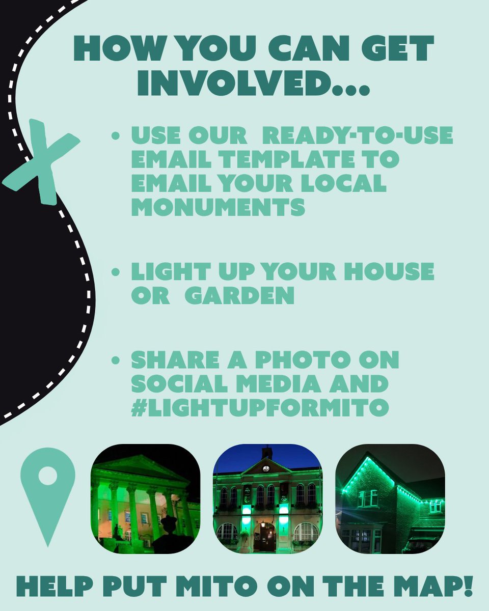 4Lilyfoundation's tweet photo. World Mitochondrial Disease Awareness Week is fast approaching!🌍

⬇️ Click the link below to use our quick email template and invite your local landmarks to join the cause: https://t.co/GKFCVGhz46

#LightUpForMito #MitochondrialDisease https://t.co/zNrq6i6r3d