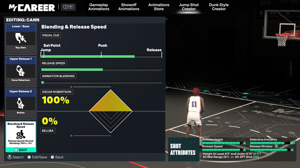 CanBoym2k's tweet photo. The best jumpshot in the game, if you miss with this shot, its your fault  #NBA2K27 https://t.co/BeiR5rtwFh