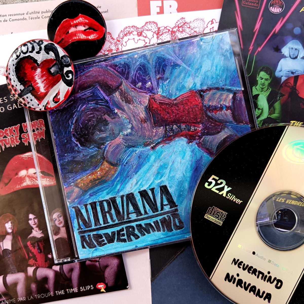 ZigzaggyAlien's tweet photo. Frank n Furter x Nirvana's Nevermind album
I wanted to make this one for a while, I just wished I had done it while Tim Curry was alive

#rhps #franknfurter #timcurry https://t.co/odvL0EDOBs