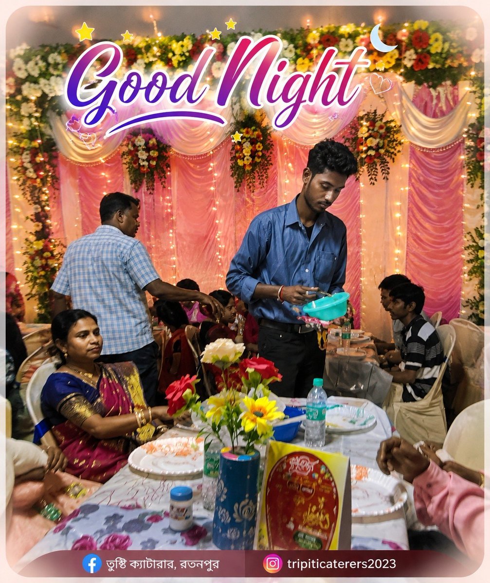 RoxyDare12's tweet photo. রঙিন আলো, সুন্দর আয়োজন আর প্রিয় মানুষদের সঙ্গে কাটুক রাতটা আনন্দে। সারাদিনের ব্যস্ততার শেষে সবার জীবন ভরে উঠুক শান্তি ও সুন্দর মুহূর্তে। শুভ রাত্রি সবাইকে। https://t.co/KKfAdceKmp