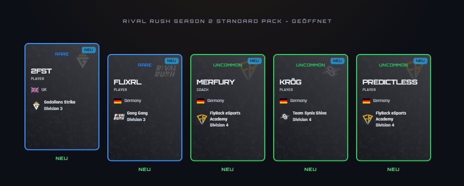Stage5Gaming's tweet photo. Tolle Idee @dachrlcards 

Sowas würde auch in anderen Sparten funktionieren.
Viel Erfolg!!! https://t.co/qJmXZ7Ih8N