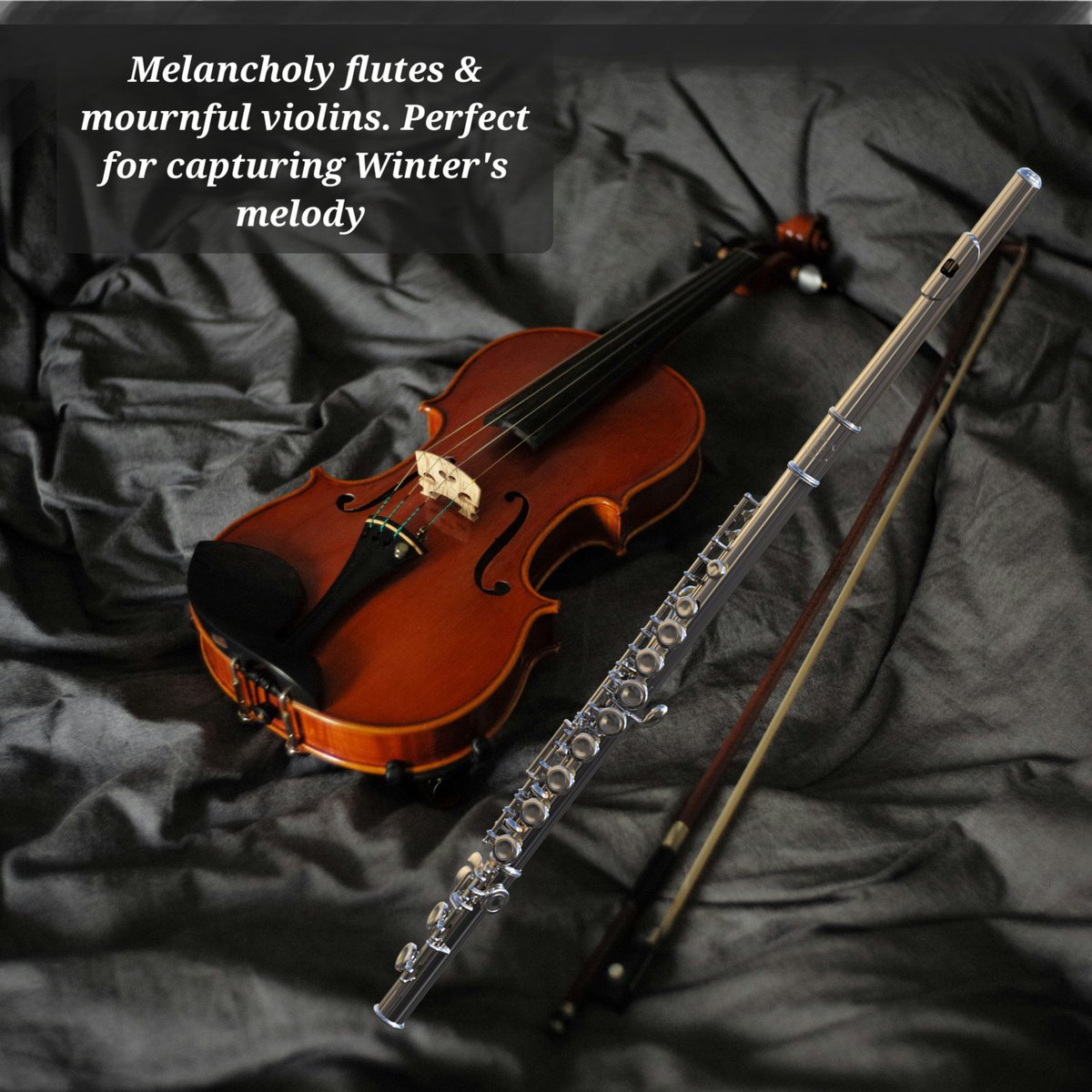 Morgan_R_R_Haze's tweet photo. #10WordsPoet #penstricken #WIPSnips 
Melancholy flutes &amp; mournful violins. Perfect for capturing Winter's Melody 
Jixiao Huang https://t.co/PPMQGQQ8A3 + Jazella https://t.co/aEadlQu7ys canva mashup https://t.co/VYN5HSymi8