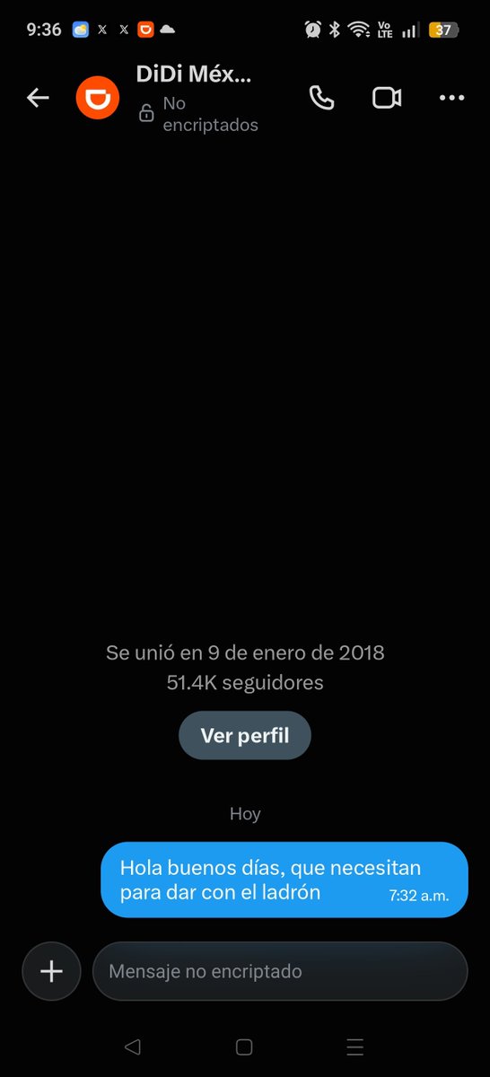 Catce_roMirror's tweet photo. @DiDi_Mexico No más dicen pero contestan @profeco https://t.co/eZXgo07r2g