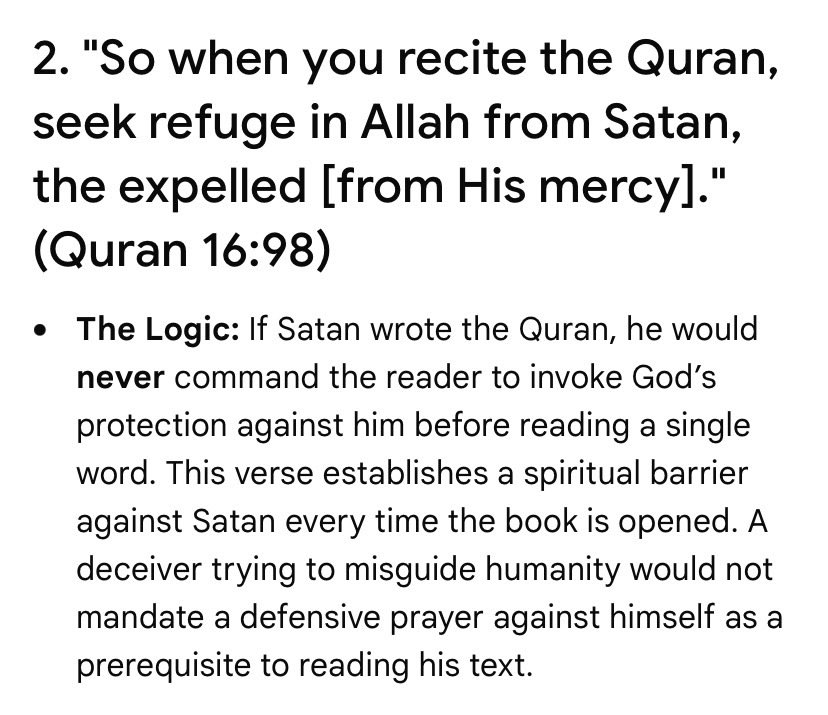 YAetos61067's tweet photo. @patrick_he76016 @AntiWokeMemes Are you drunk? Why would satan “destroy” it if he wrote it? Who is “god” you speak of? and “together” to destroy it?  Nothing happens except that Allah wills it and he is the king. The Quranic verses are the spoken words of Allaah. You cannot destroy his words. https://t.co/OzeEUT4nan
