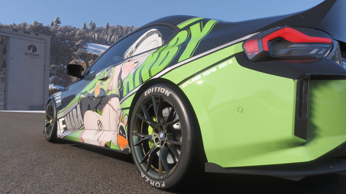 Mundinho_06's tweet photo. I dressed up for the occasion to celebrate his return in style and to thank him for his kindness in sharing with us. #ForzaHorizon6 #itasha Design by @axxy19 🙏🏽🫶🏽 https://t.co/C7684ghZou
