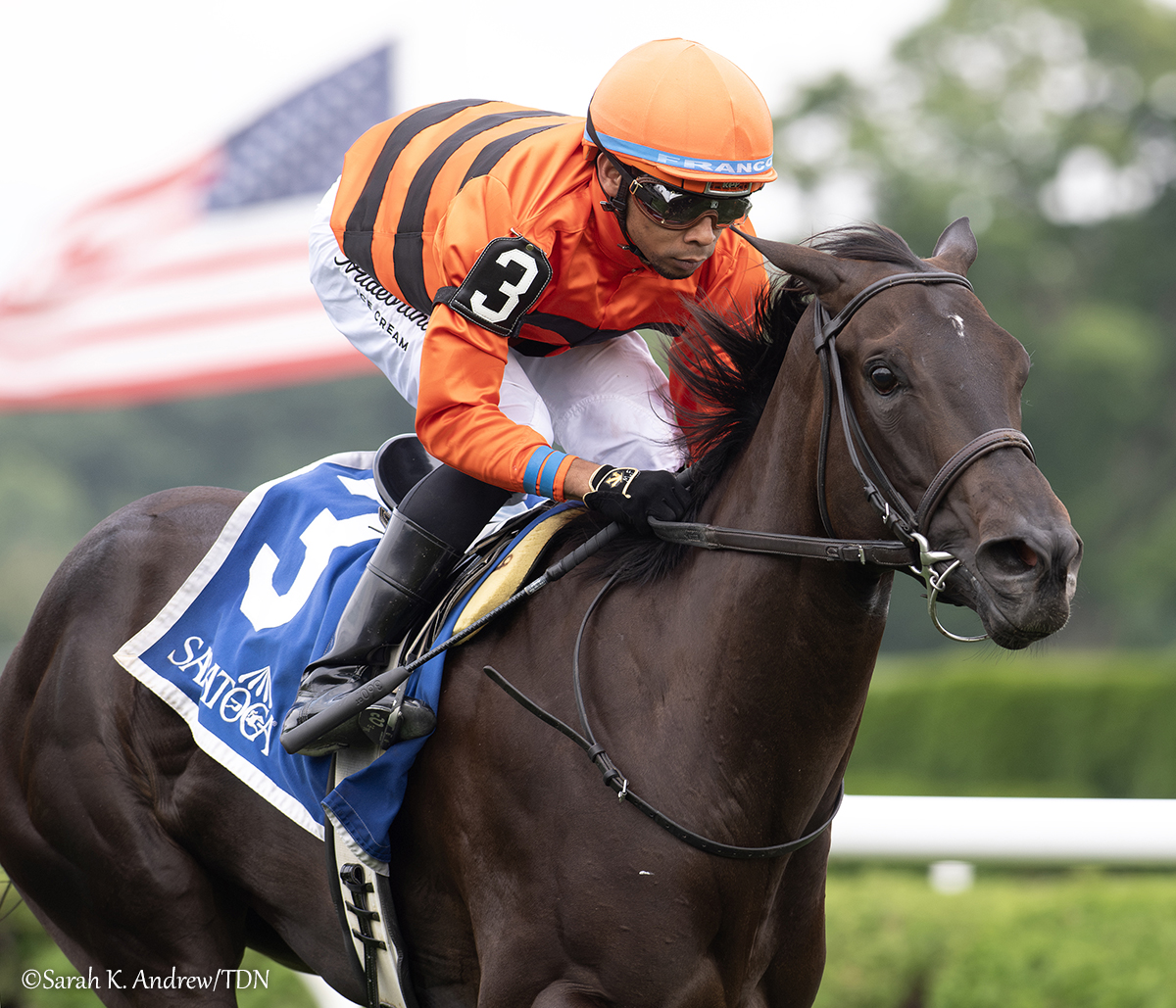 theTDN's tweet photo. 🔥 Five Fastest Maidens for the Week of Aug. 24-30: Who were the five fastest maidens based on the Beyer Speed Figures this week?

5⃣ Caragogo
4⃣ Vanity
3⃣ Carolina Legacy
2⃣ Monster Max

1⃣ Brickyard Belle
Sire: Yaupon @spendthriftfarm 
@clementstable 

Read more: https://t.co/3d5zwCGoM6