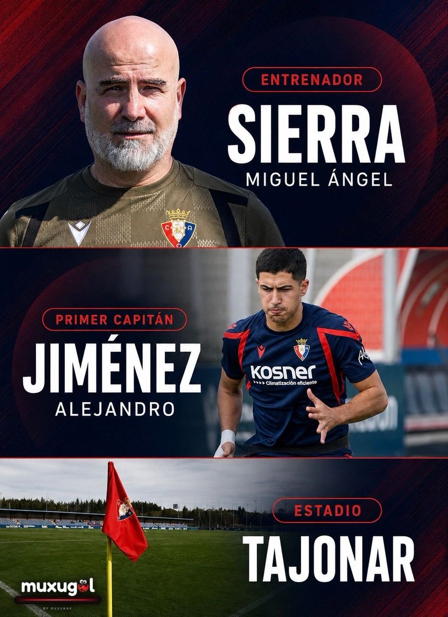 FutbolForal's tweet photo. 𝗢𝗦𝗔𝗦𝗨𝗡𝗔 𝗣𝗥𝗢𝗠𝗘𝗦𝗔𝗦 𝟮𝟲-𝟮𝟳 ⚽️✅

Vamos con las presentaciones de los equipos navarros para esta temporada en 𝗦𝗲𝗴𝘂𝗻𝗱𝗮 𝗥𝗙𝗘𝗙 👋🏻

El filial rojillo vuelve a competir en la categoría tras su descenso, con nuevo técnico.

#FutbolForal | #SegundaFederación https://t.co/x6JdkR400N